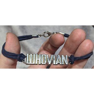 Blue And Silver Doctor Who Bracelet